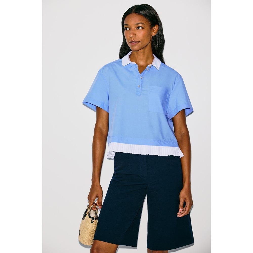 Claudie Pierlot blue T shirt